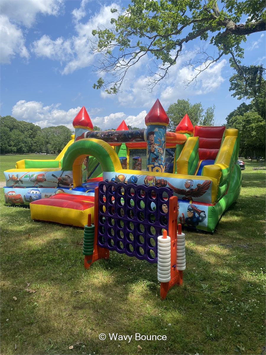 Fun House - Wavy Bounce Bouncy House Water Slides Inflatables Rentals ...