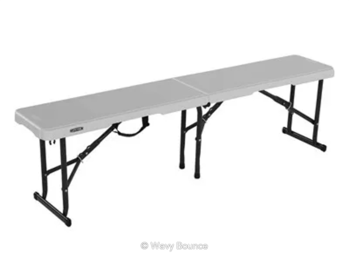 Lifetime Bench Seat - Wavy Bounce Bouncy House Water Slides Inflatables ...