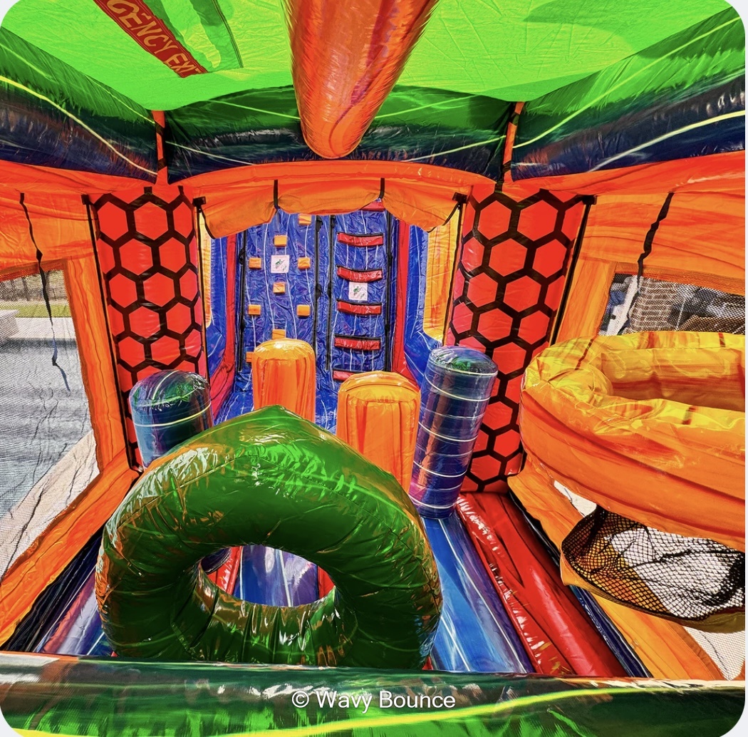 Wet and dry obstacle course